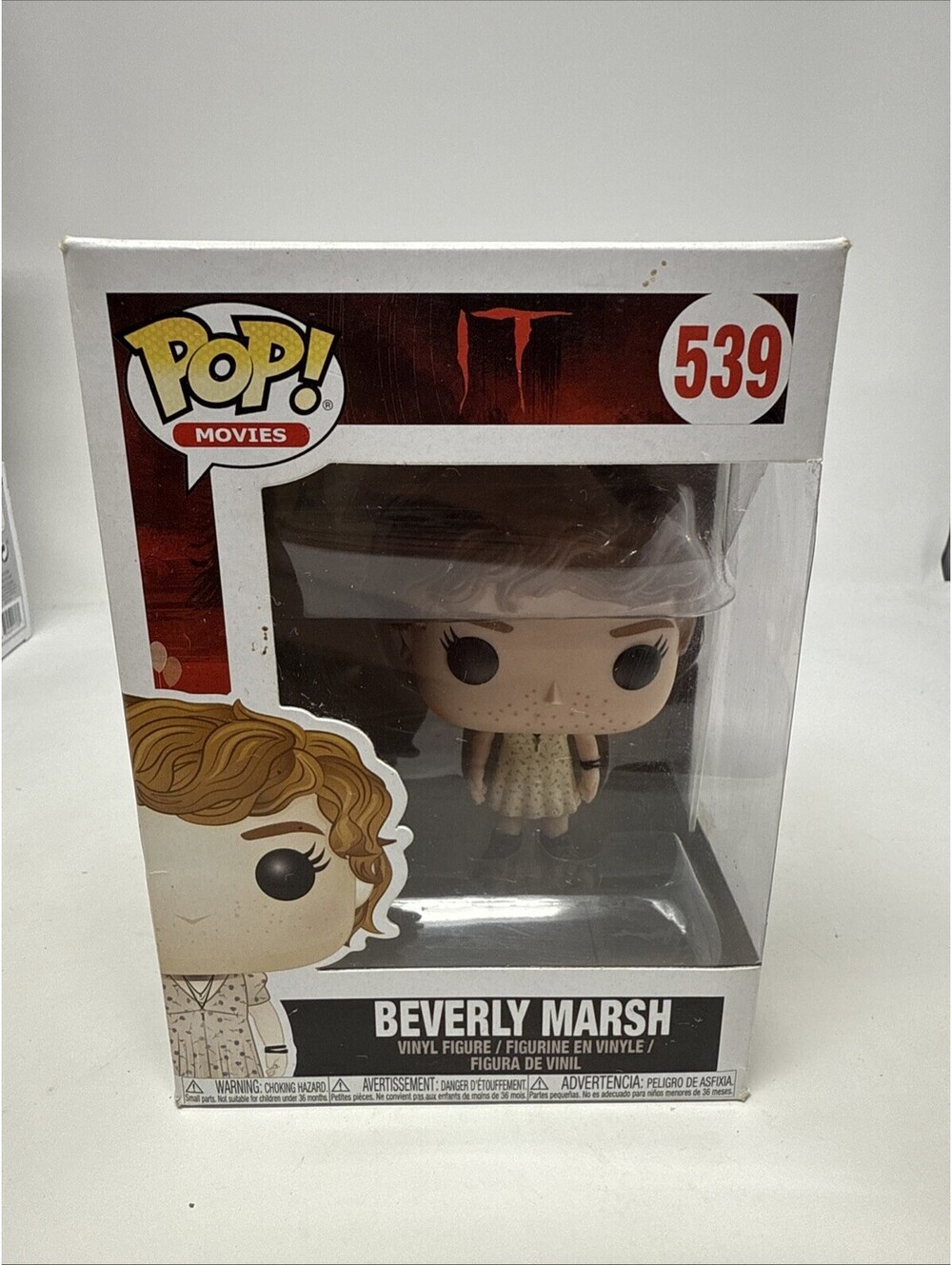 Funko Pop! It - Beverly Marsh #539 Box Damage